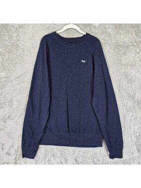 Province Of Canada Sweatshirt Mens XL Navy Crewneck Pullover Dad Made Canada